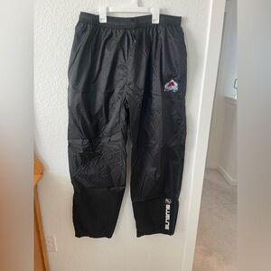 Black Avalanche Track Pants BlueLine